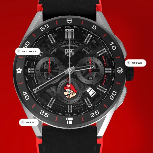 Tag Heuer Connected x Super Mario Limited Edition Watch - Pre-Owned - 1 of 2000 - Picture 15 of 16